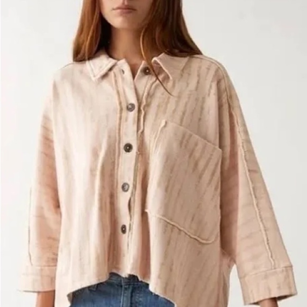 Free People Montauk Shirt Jacket